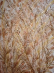 Сред природата(2008). Батик. 64х53 см. Among the nature(2008). Batik. 64х53  cm  (не е в наличност)