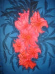 Лилиум(2008). Батик. 65х47 см.Lilium(2008). Batik. 65х47  cm (не е в наличност)