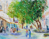 Из София.Маслени бои върху платно, размери 40х50 см(2025г)-налична